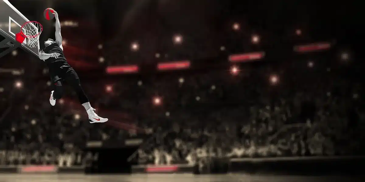 Player driving to the rim in practice, illustrating inverted wing attacks