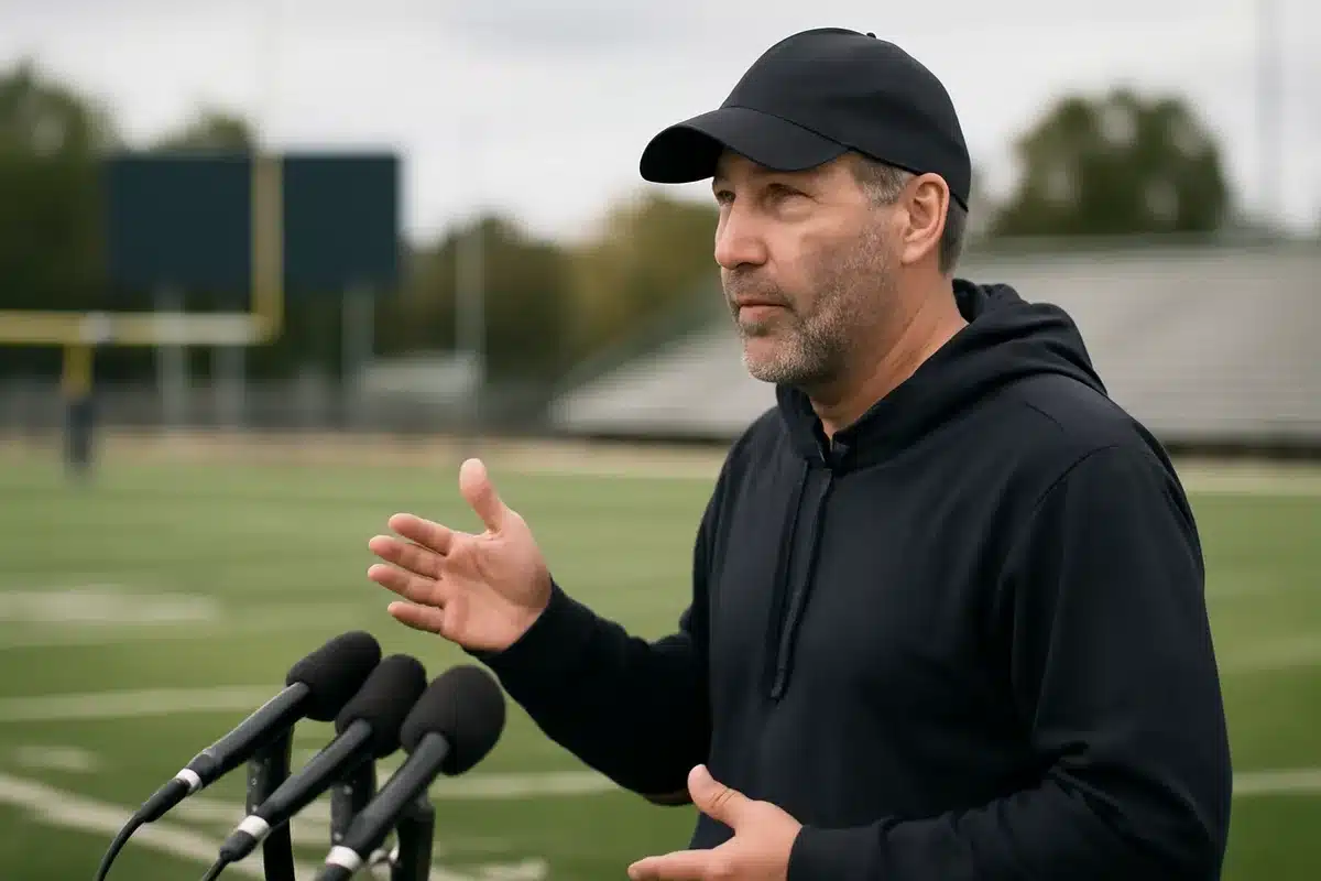 Western Illinois head coach Joe Davis comments on Wisconsin football